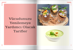 vücudunuzu yenileyecek sağlıklı tarifler